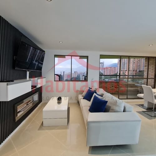 Apartamento de 2 alcobas en venta en Las Lomitas, Sabaneta, 77 m² · foto 5 de 18