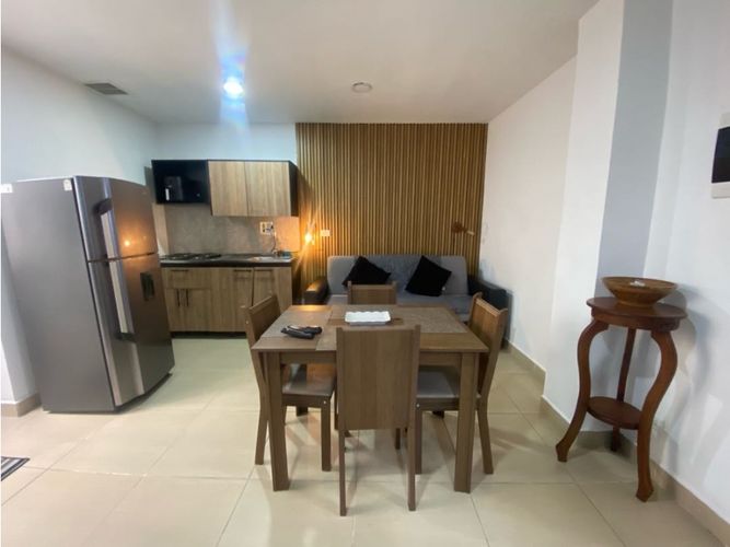 Apartaestudio en arriendo en La Castellana, Medellín, 35 m² · foto 4 de 8