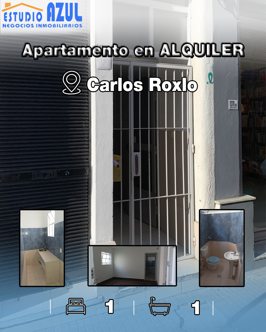 Estudio Azul Negocios Inmobiliarios / Monoambiente de 1 dormitorio