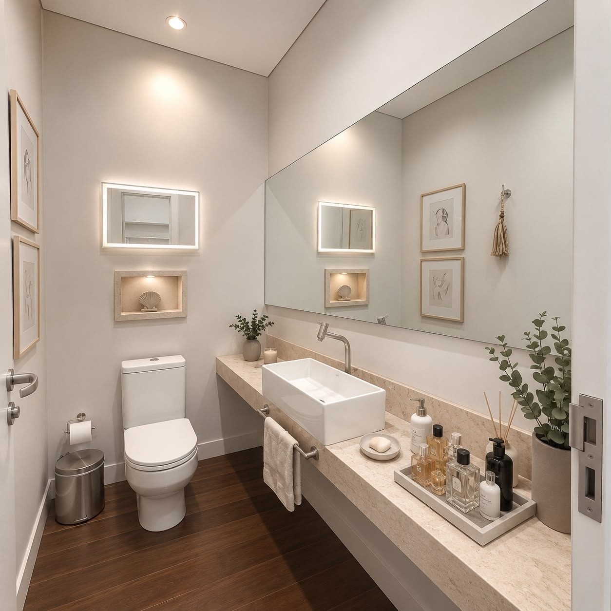Vendo Residencia de Alta Gama en Barrio Mcal Estigarribia*Residencia de Alta Gama*   Estilo Toscano moderno ubicada en el *Barrio Mcal. Estigarribia* ?  ?Ubicada a una cuadra de Casa Rica Los Laureles , Barrio Residencial.   ? 437 m2 de terreno ? 486 m2 d — foto 3