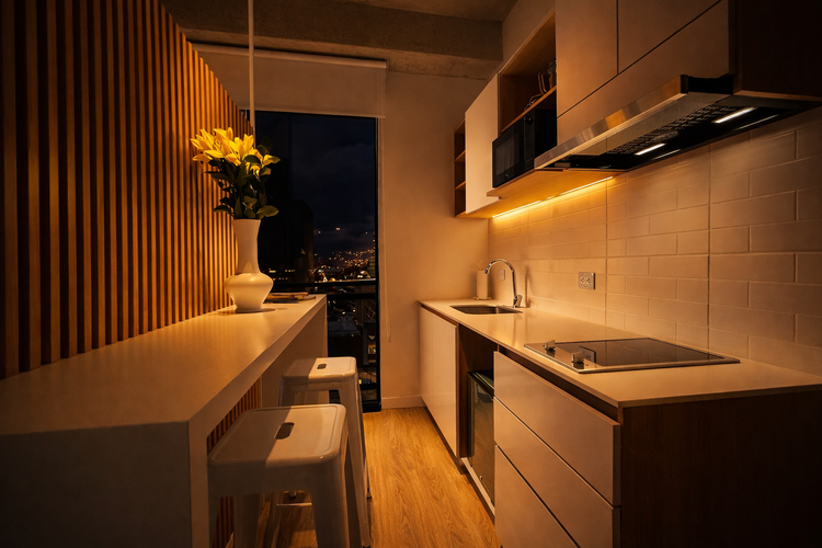 Apartaestudio en venta en Chapinero, Bogotá, 21 m² · foto 2 de 11