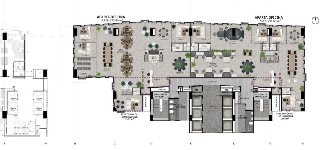 Oficina en arriendo en Las Lomas, Medellín, 280 m² · foto 19 de 19