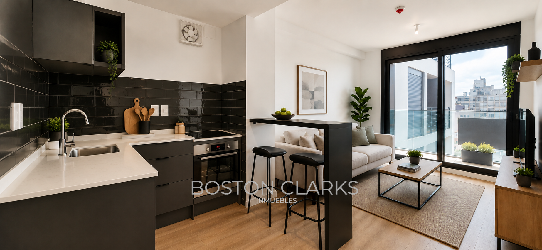 APARTAMENTO DE 1 DORMITORIO EN ALQUILER EN TRES CRUCES · Foto 2