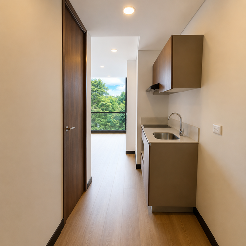 Apartaestudio en venta en El Contador, Bogotá, 20 m² · foto 3 de 6