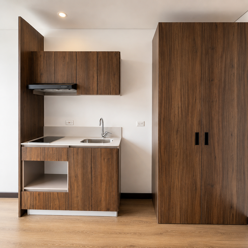 Apartaestudio en venta en El Contador, Bogotá, 20 m² · foto 3 de 6