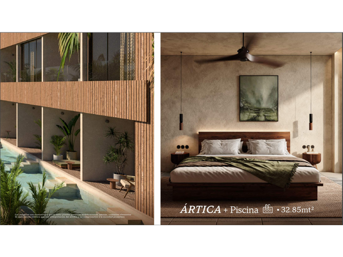 Apartaestudio en venta en Punta Canoa, Cartagena, 32 m² · foto 5 de 20