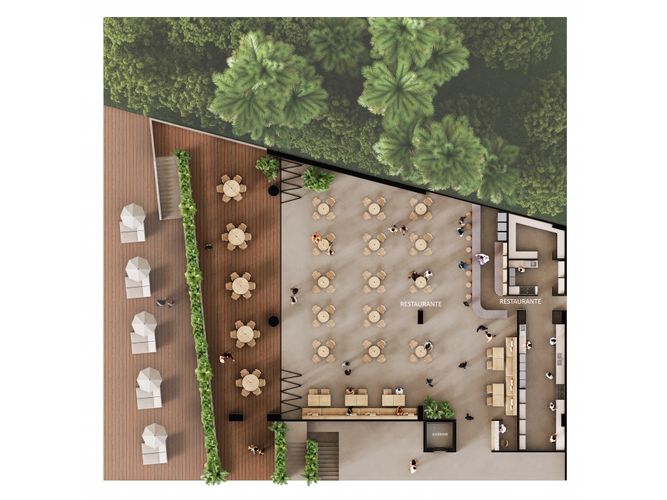 Apartaestudio en venta en Punta Canoa, Cartagena, 32 m² · foto 15 de 20