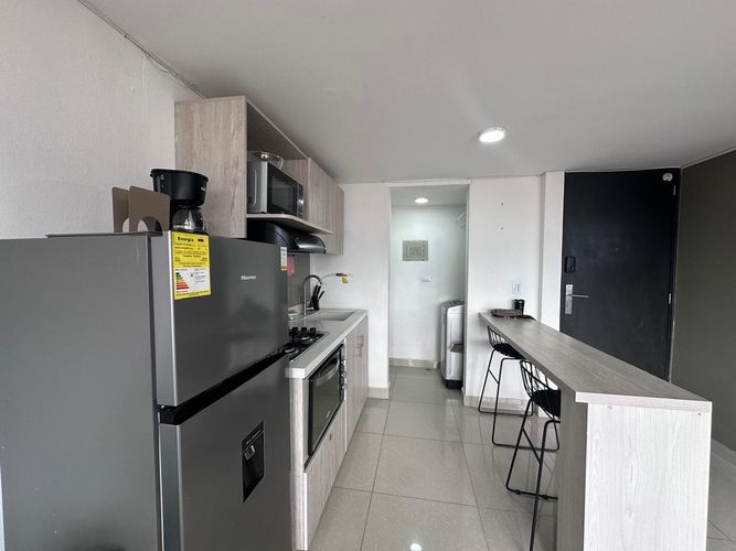 Apartamento de 2 alcobas en arriendo en El Poblado, Medellín, 45 m² · foto 8 de 16