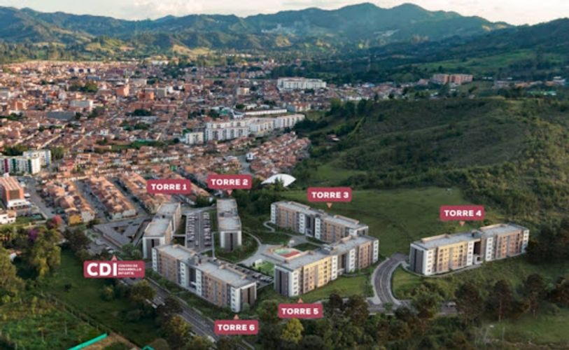 Apartamento de 3 alcobas en venta en La Ceja, 50 m² · foto 3 de 20