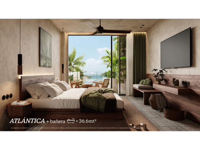 Apartaestudio en venta en Punta Canoa, Cartagena, 32 m² · foto 4 de 20