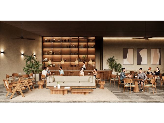 Apartaestudio en venta en Punta Canoa, Cartagena, 32 m² · foto 11 de 20
