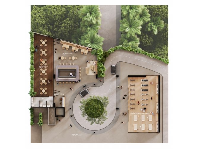 Apartaestudio en venta en Punta Canoa, Cartagena, 32 m² · foto 13 de 20
