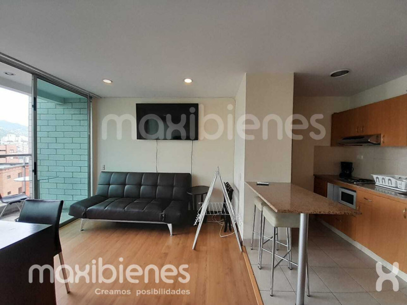 Apartaestudio en Arriendo en La aguacatala, Medellín en La Aguacatala