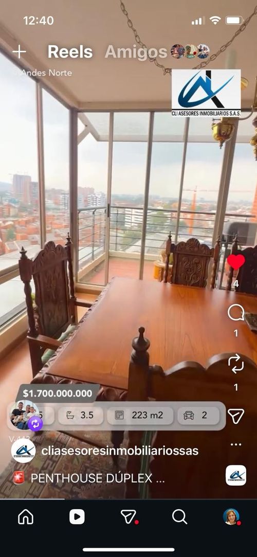 Apartamento en venta en Andes Norte, Bogotá · foto 3 de 24