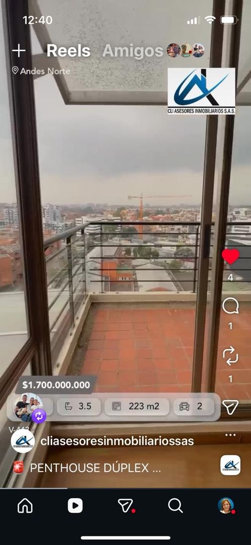 Apartamento en venta en Andes Norte, Bogotá · foto 4 de 24