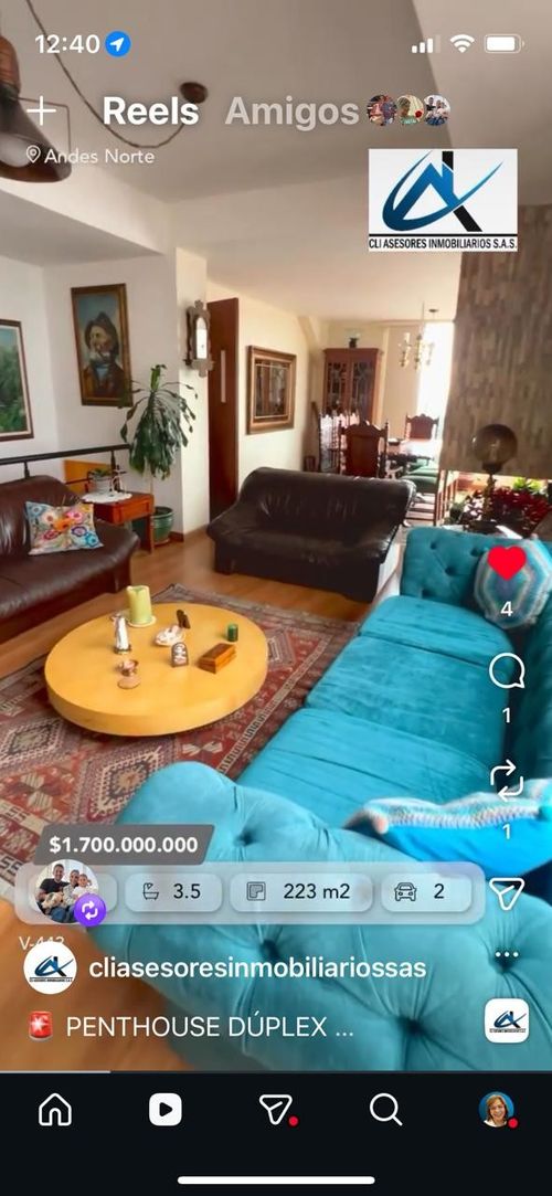 Apartamento en venta en Andes Norte, Bogotá · foto 2 de 24