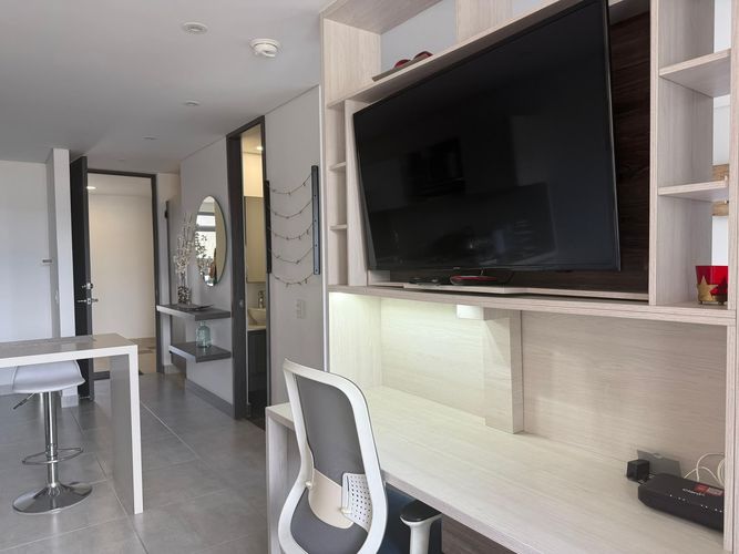 Apartamento de 1 alcoba en arriendo en El Poblado, Medellín, 47 m² · foto 4 de 11
