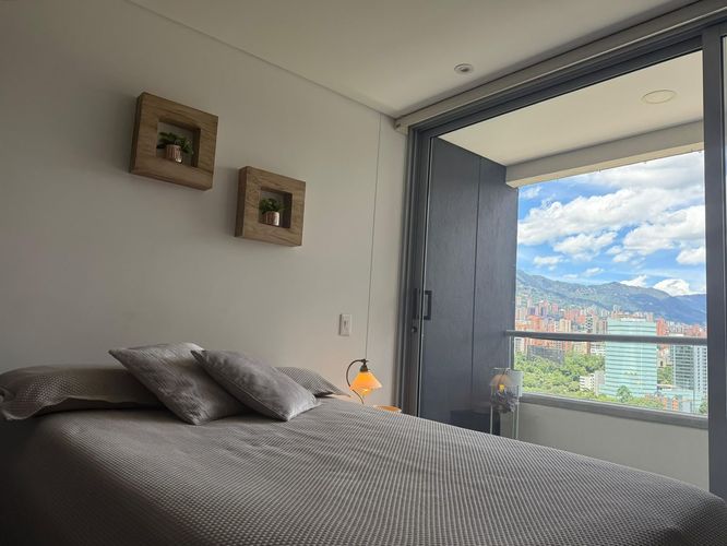 Apartamento de 1 alcoba en arriendo en El Poblado, Medellín, 47 m² · foto 6 de 11