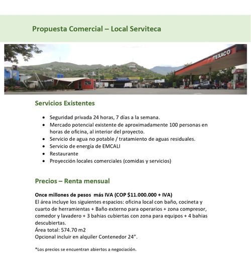 Local en arriendo en Arroyohondo, Yumbo, 548 m² · foto 6 de 20
