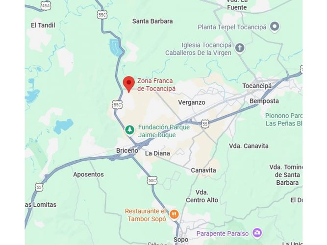 Lote en venta en Tibito, Tocancipá, 8700 m² · foto 3 de 4