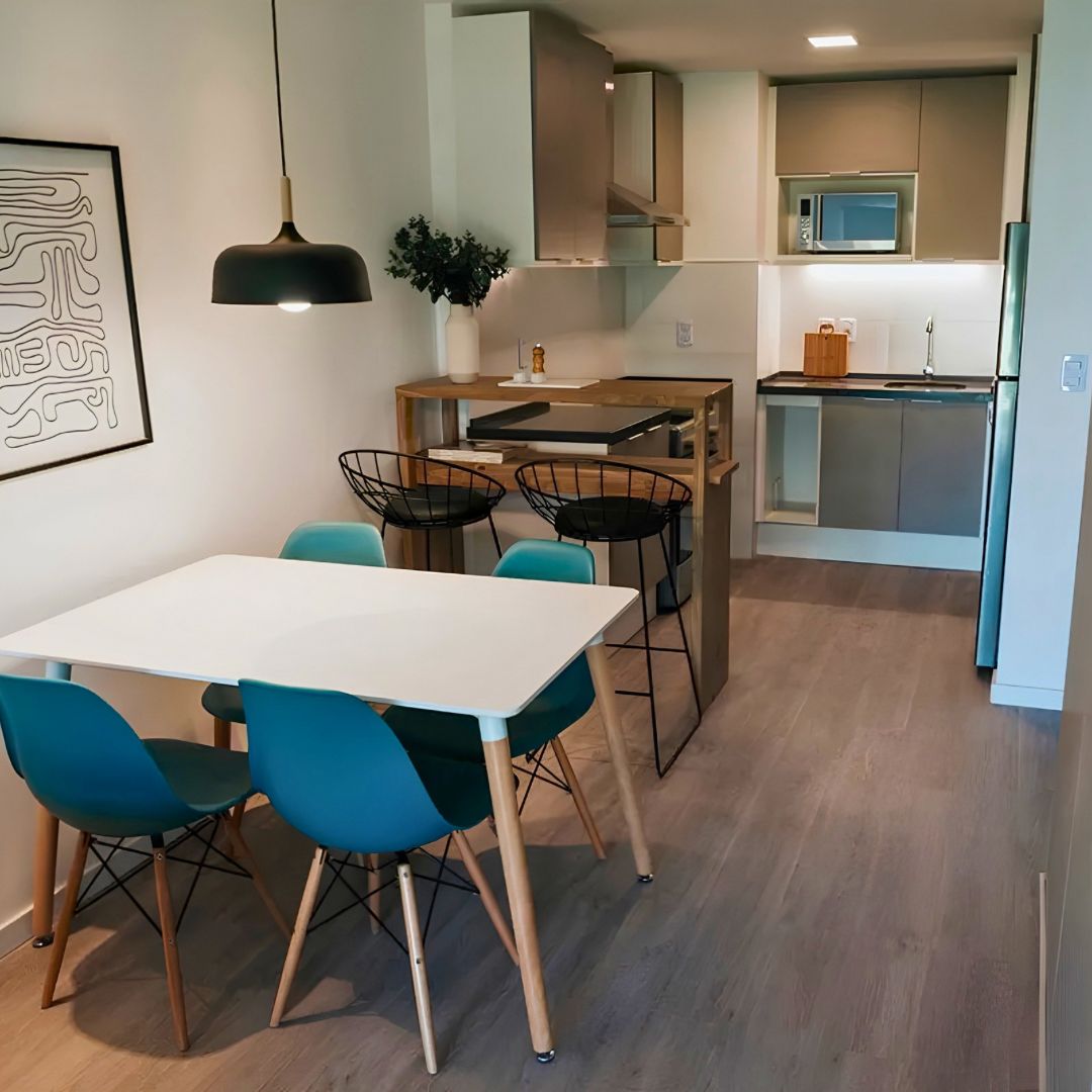 3584 | MODERNO APARTAMENTO DE 1 DORMITORIO EN PISO ALTO | CENTRO