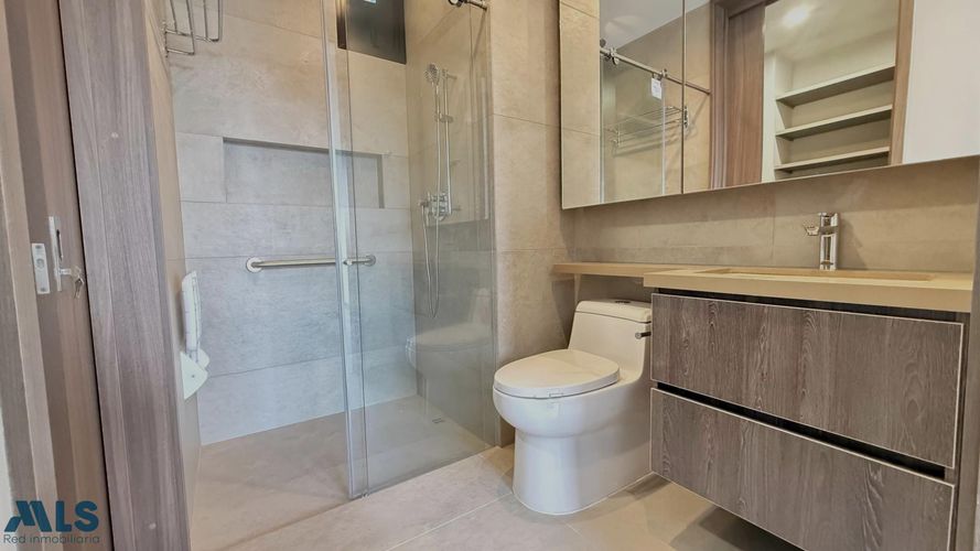 Apartaestudio en venta en Los Balsos, Medellín, 52 m² · foto 5 de 13