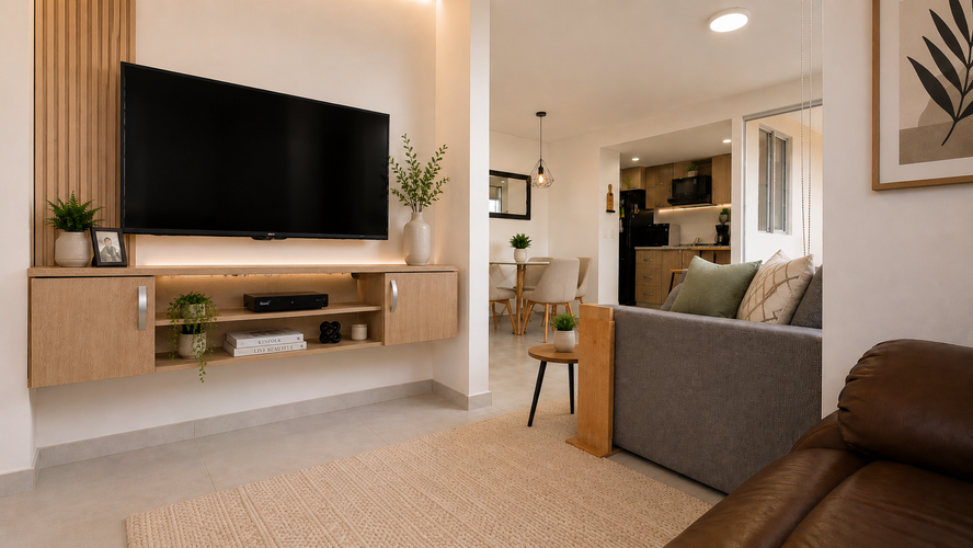 Apartamento de 2 alcobas en venta en Guabinas, Yumbo, 55 m² · foto 4 de 12