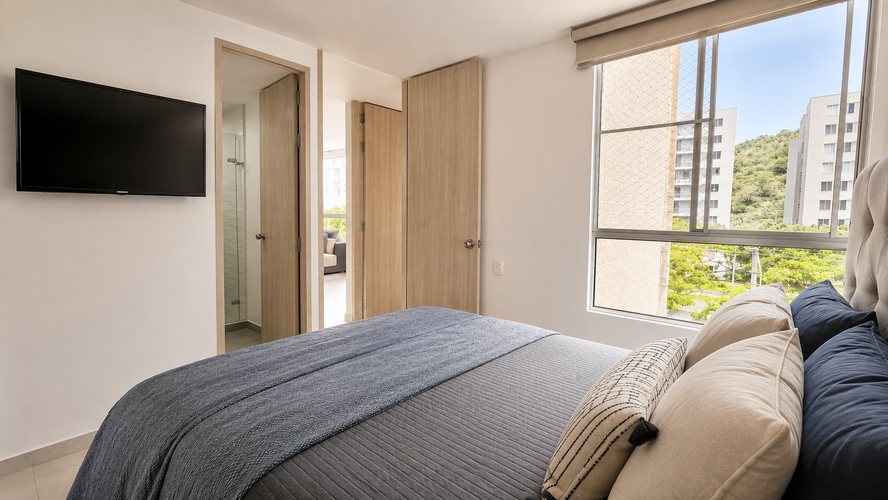 Apartamento de 2 alcobas en venta en Guabinas, Yumbo, 55 m² · foto 8 de 12