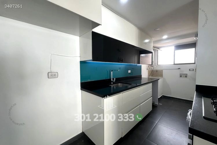 Apartamento de 2 alcobas en arriendo en Los Balsos, Medellín, 86 m² · foto 8 de 24