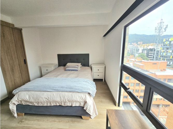 Apartaestudio en venta en Chico Norte, Bogotá, 27 m² · foto 9 de 19