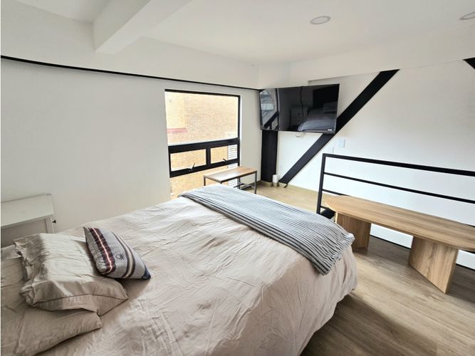 Apartaestudio en venta en Chico Norte, Bogotá, 27 m² · foto 13 de 19