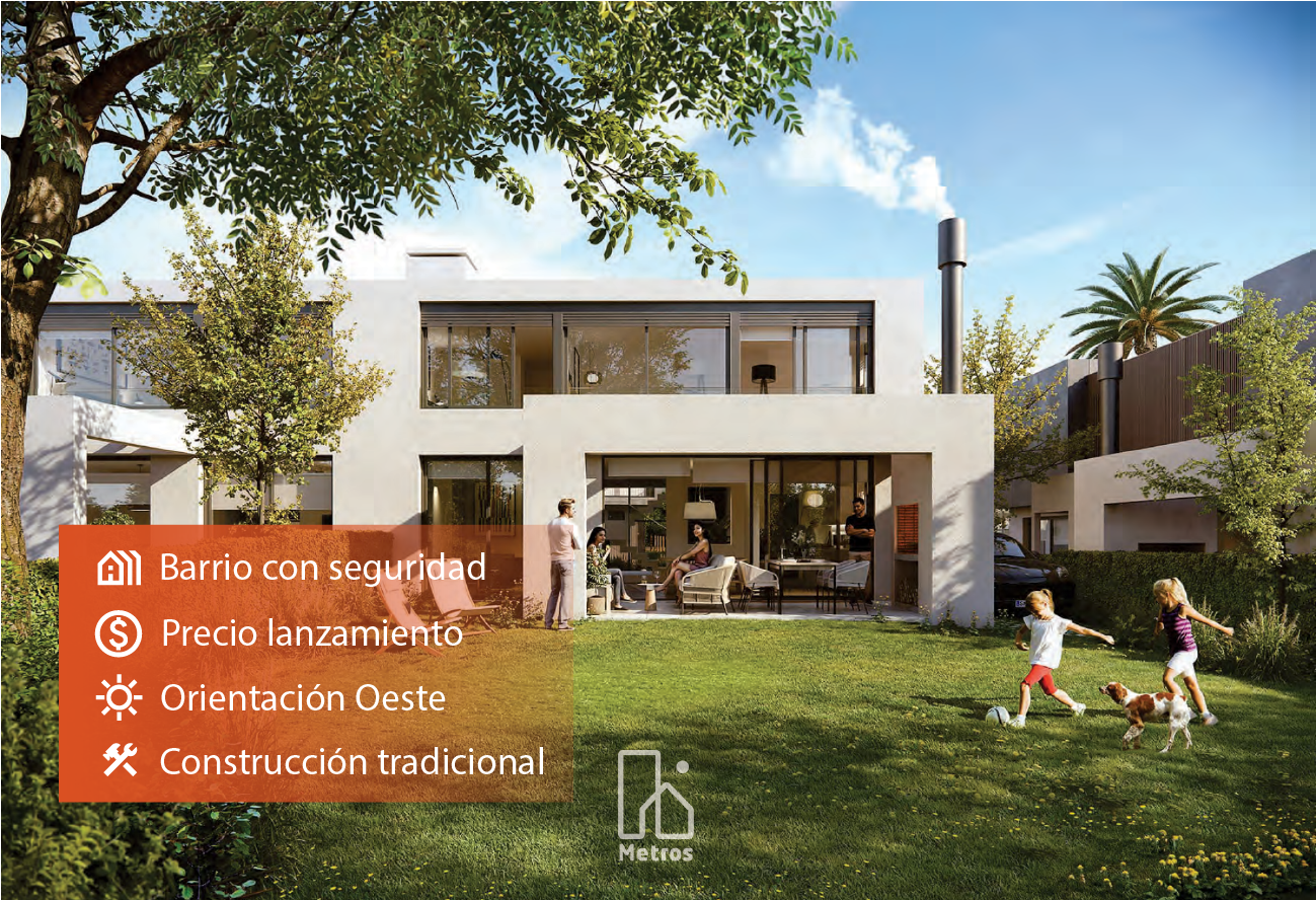 Venta Casa Diseño Carrasco 4 dormitorios -3B- Construcción Tradicional - Amplio Jardín - Estufa + Parrillero - 2 cocheras - Seguridad