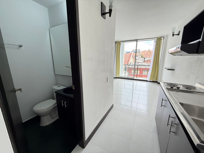 Apartaestudio en venta en San Luis, Bogotá, 24 m² · foto 9 de 13