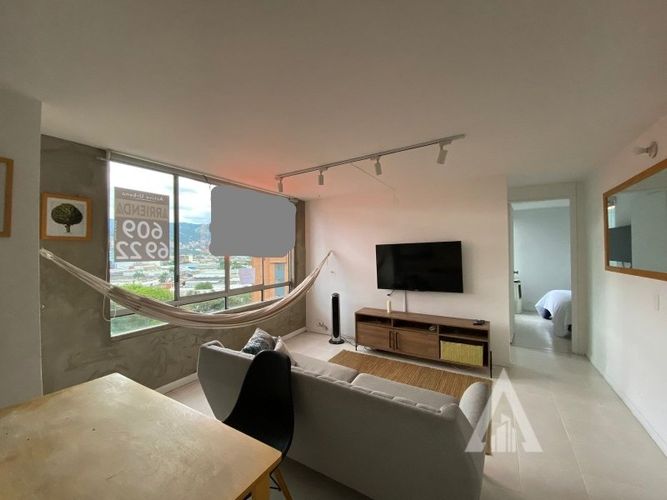 Apartamento de 2 alcobas en arriendo en El Poblado, Medellín, 50 m² · foto 3 de 10