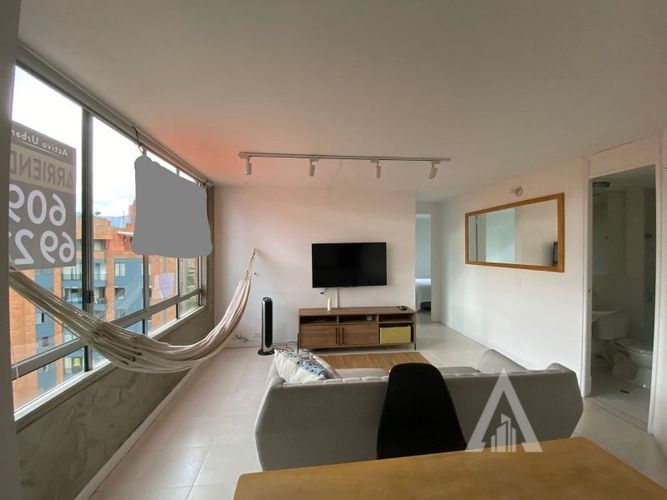 Apartamento de 2 alcobas en arriendo en El Poblado, Medellín, 50 m² · foto 4 de 10
