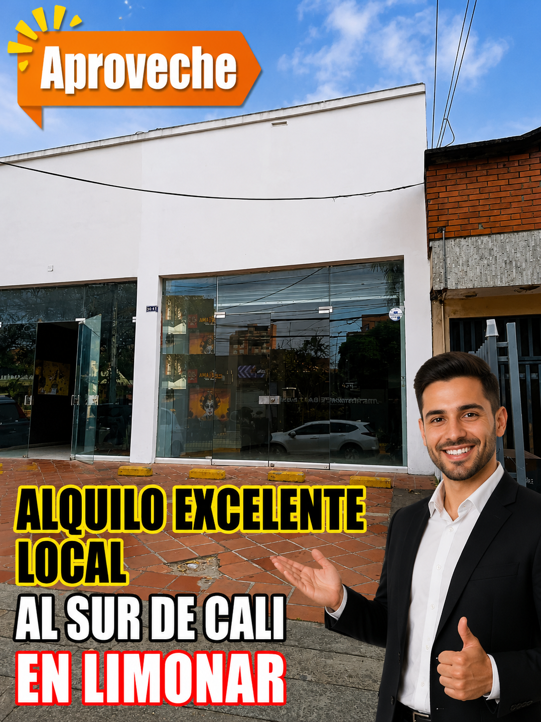 Retail space for rent in El limonar, Cali