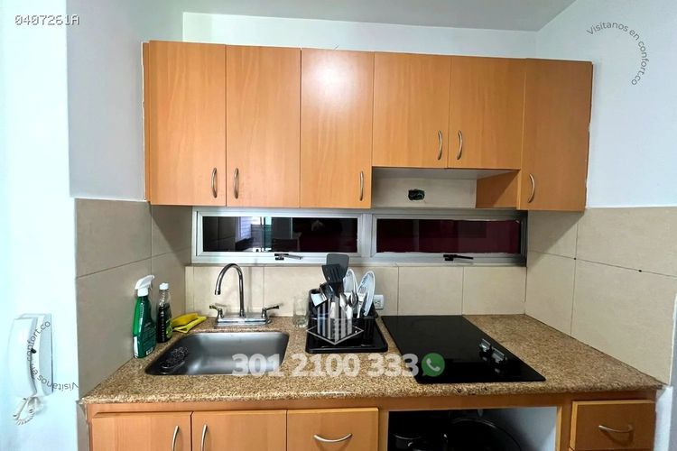 Apartaestudio en arriendo en Oviedo, Medellín, 52 m² · foto 3 de 19