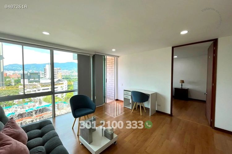 Apartaestudio en arriendo en Oviedo, Medellín, 52 m² · foto 15 de 19
