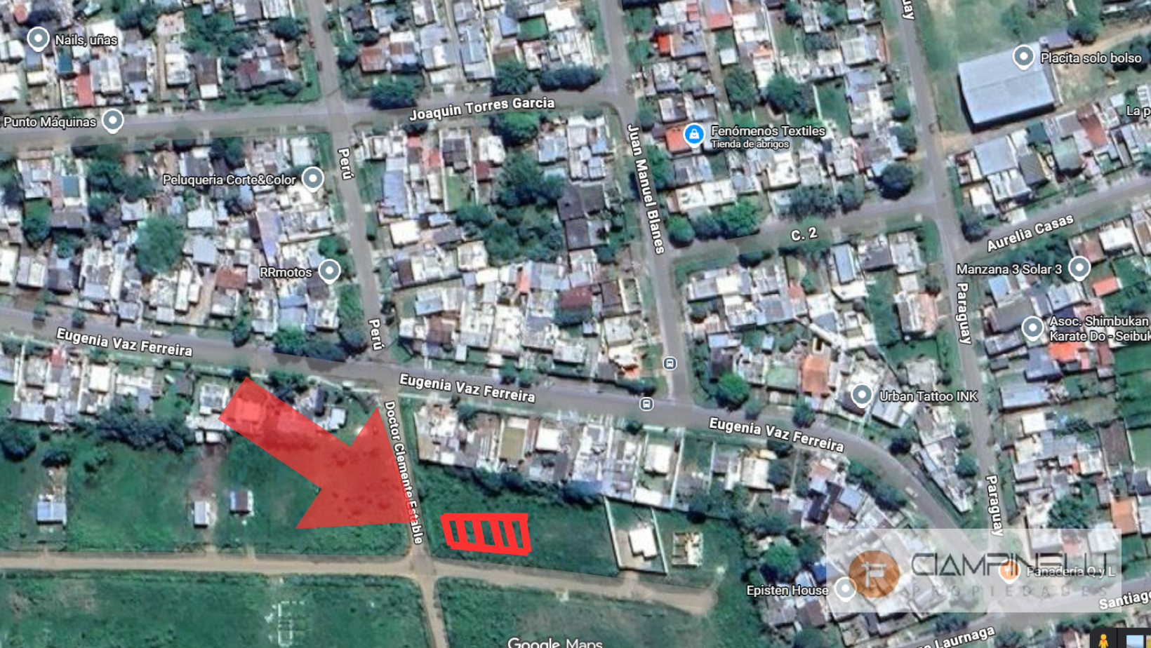 Terreno Esquina de 408m2 en Pando - Canelones - foto 4