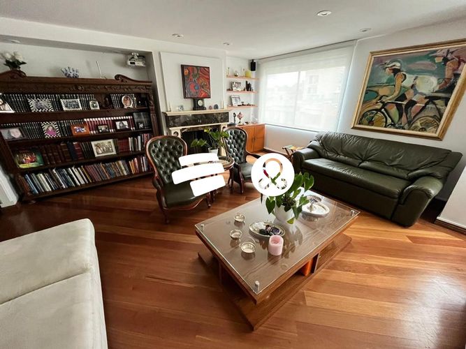 Apartamento de 3 alcobas en venta en Chicó Navarra, Bogotá, 206 m² · foto 4 de 13