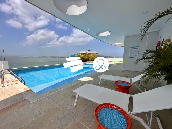 Apartamento de 3 alcobas en venta en Cartagena, 102 m² · foto 23 de 24