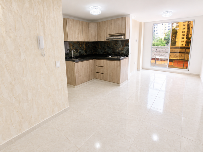Apartamento de 3 alcobas en venta en Ciudadela Villamil, Girón, 60 m² · foto 2 de 9