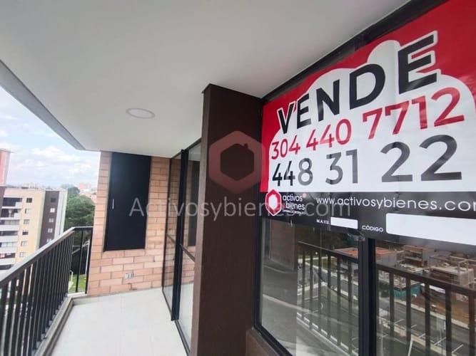 Apartamento de 2 alcobas en venta en Rionegro, 65 m² · foto 3 de 24