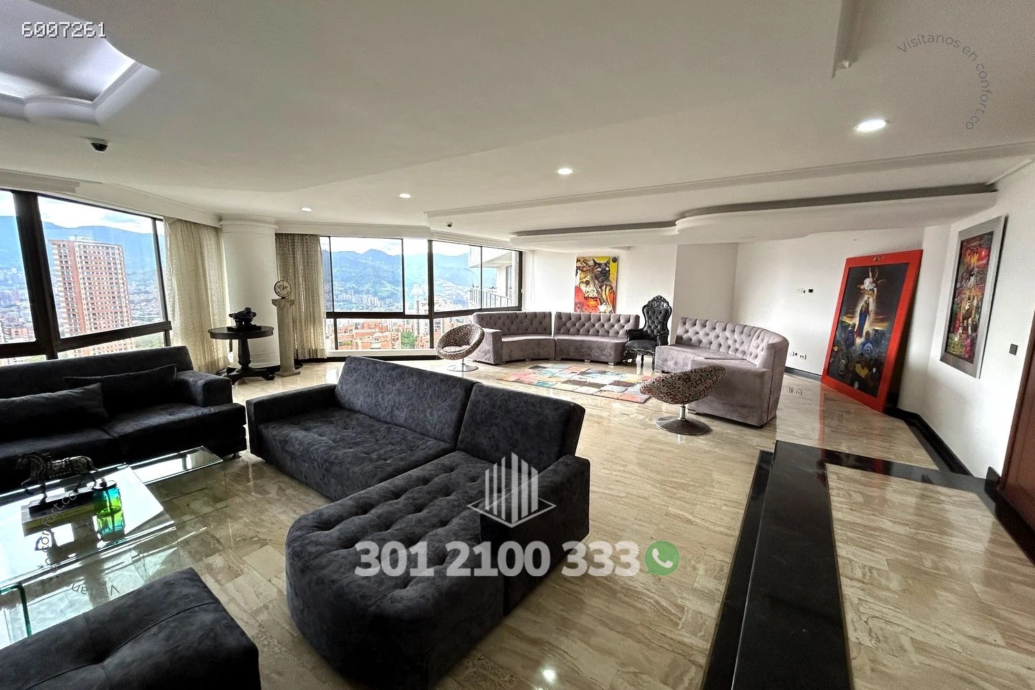 Apartamento en arriendo en Los Balsos, Medellín · foto 3 de 24