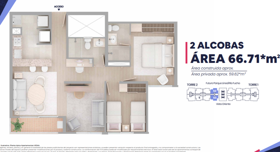 Apartamento en venta en Marsella, Bogotá · foto 17 de 21
