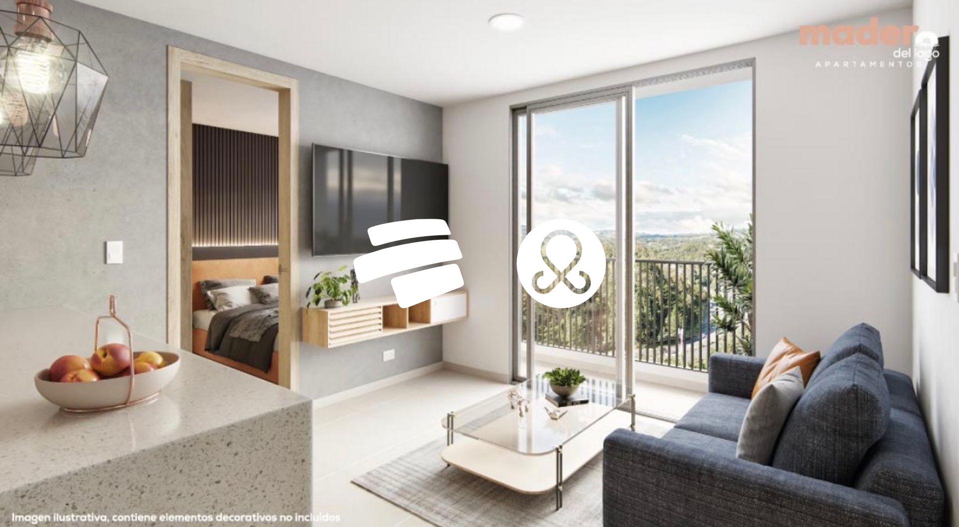 2BR Apartment in Abreo (48 m²) for Sale - 2