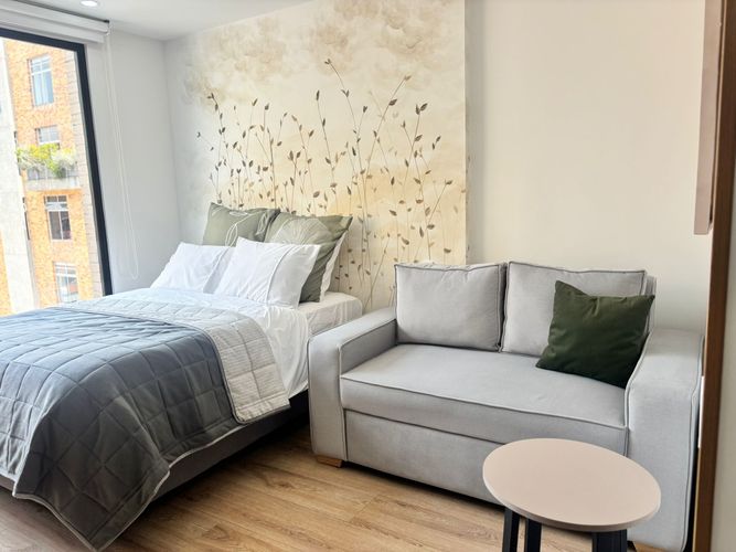 Apartaestudio en venta en Chico Norte, Bogotá, 27 m² · foto 7 de 15