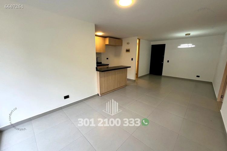 Apartamento de 1 alcoba en arriendo en Los Balsos, Medellín, 61 m² · foto 4 de 24