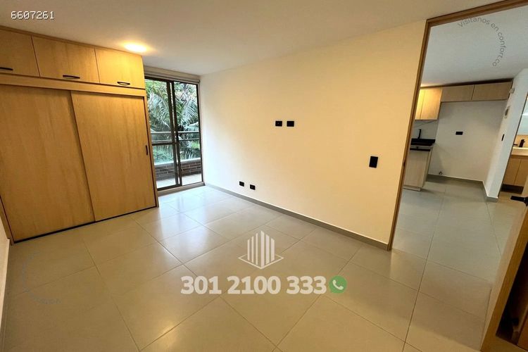 Apartamento de 1 alcoba en arriendo en Los Balsos, Medellín, 61 m² · foto 12 de 24