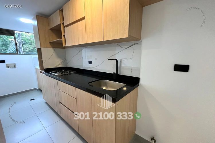 Apartamento de 1 alcoba en arriendo en Los Balsos, Medellín, 61 m² · foto 7 de 24